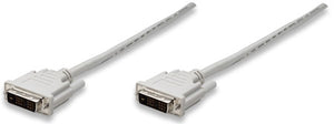 Cable DVI DSM - DVI DSM 1.8m Gris Manhattan 328821