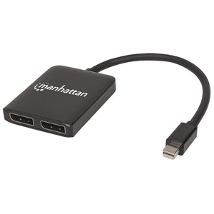 Video Splitter DisplayPort 1 Mini DP in : 2 DP out UHD Manhattan 207775