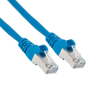 CABLE PATCH CAT 6a,  0.9M( 3.0F) S/FTP AZUL Intellinet 741477