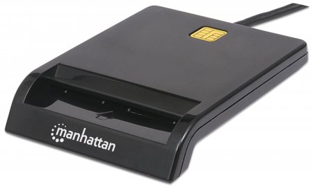 Lector de Tarjetas Inteligentes (c/chip) USB Manhattan 102049
