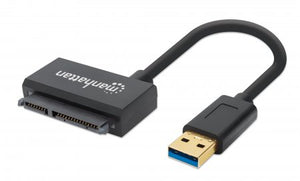 Convertidor USB 3.0 a HDD SATA 2.5 pulgadas Manhattan 130424