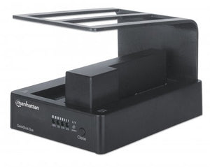 Gabinete QuickDock HDD*2 SATA-USB 3.0 Manhattan 130479