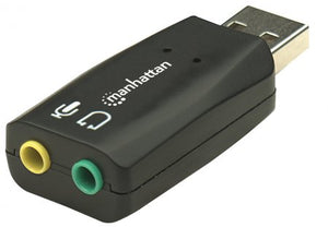 Convertidor USB 2.0 a Tarjeta Sonido 5.1 Manhattan 150859