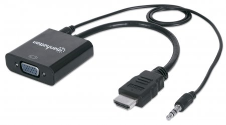 Convertidor de video HDMI a SVGA+Audio, Bolsa Manhattan 151559