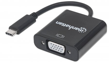 Convertidor USB-C a SVGA H Manhattan 151771