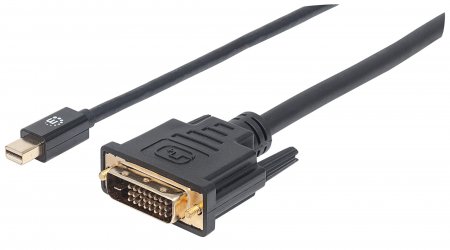 Cable DisplayPort Mini Macho a DVI-D Macho  1.8 Metros Manhattan 152150