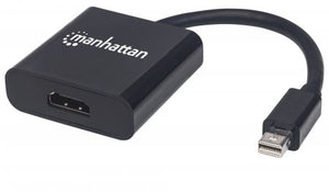 Adaptador DisplayPort Mini Macho a HDMI Hembra 4K@60Hz Manhattan 152570