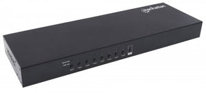Multiplexor KVM Desktop HDMI/USB 8:1 con Cables USB Intellinet 152785