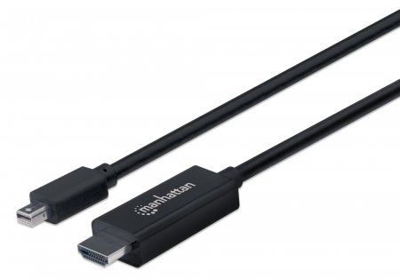 Cable DisplayPort Mini Macho a HDMI 4K  1.8 metros Manhattan 153287