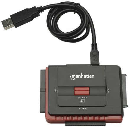 Adaptador USB 2.0 para Disco Duro HDD IDE40/SATA OTB Manhattan 179195