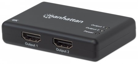 Video Splitter HDMI 4k@30Hz, 1 in:2  out,  AC Manhattan 207669