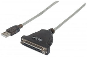 Convertidor USB a Paralelo DB25 Manhattan 336581