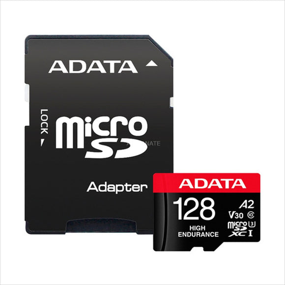 MEMORIA MICROSDXC ADATA 128GB UHS-I U3 V30S A2 C/A AUSDX128GUI3V30SA2-RA1
