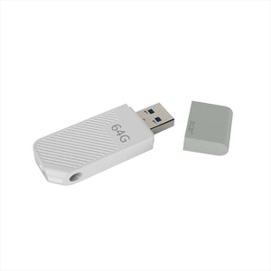 MEMORIA ACER USB 3.2 UP300 64GB BLANCO, 100 MB/S (BL.9BWWA.566)