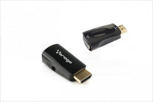 CONVERTIDOR HDMI A VGA VORAGO ADP-208 - 3, 05 M, HDMI, VGA/3.5MM, MACHO/HEMBRA, NEGRO