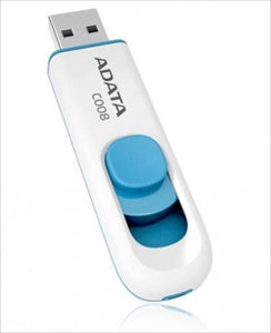 MEMORIA USB ADATA C008 - COLOR BLANCO, 32 GB, USB 2.0