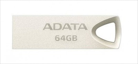 MEMORIA USB ADATA - PLATA, 64 GB, USB 2.0