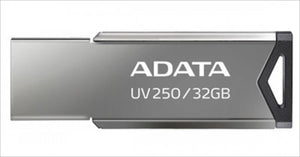 MEMORIA USB 2.0 ADATA UV250 - PLATA, 32 GB, USB TIPO A
