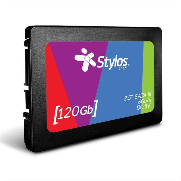 UNIDAD DE ESTADO SOLIDO SSD STYLOS 120GB SATA III 2.5
