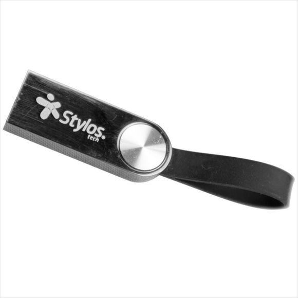 MEMORIA USB STYLOS 16 GB FLASH 2.0 NEGRO ST300 (STMUS316B)